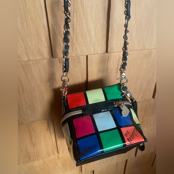 Betsey Johnson Rubik’s Cube Cross-body Purse - Picture 3 of 3